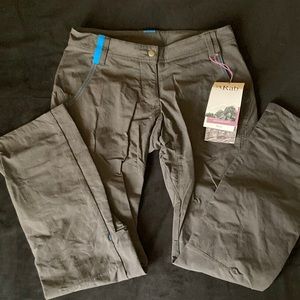 RAB rock climbing pants NWT